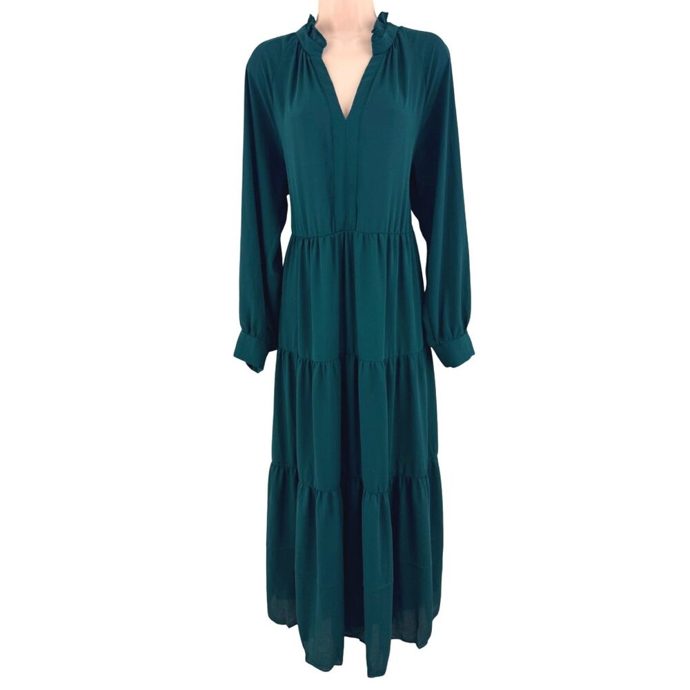 Lucky Brand Teal Maxi Dress